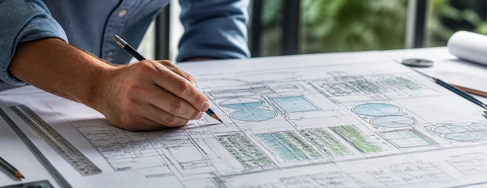 Aquaponics project planning and site-layout review